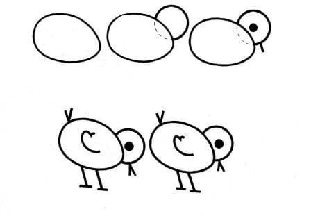 Схема рисования для детей 3 лет