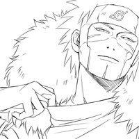 Тобирама Сенджу чёрно белые