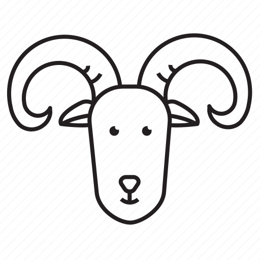 Овен знак зодиака карандашом