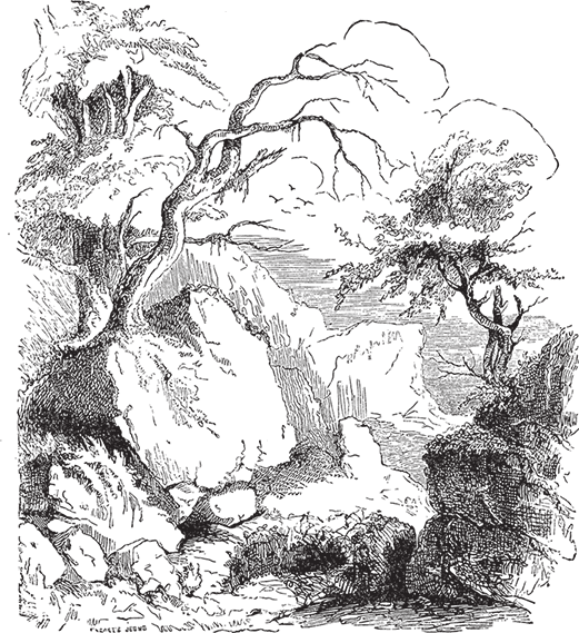 Пещера рисунок