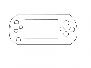 Sony PSP e1008 схема платы