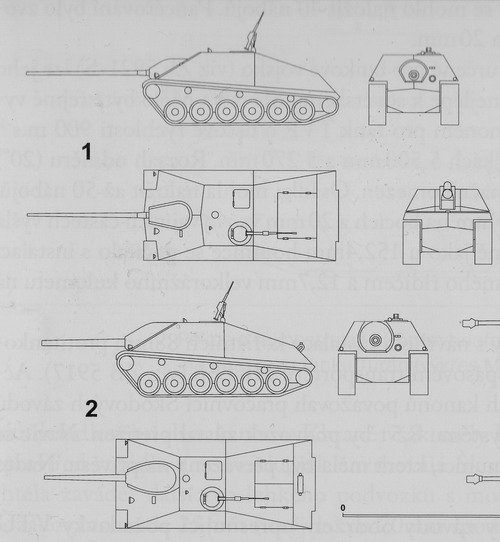 Этапы рисования танка
