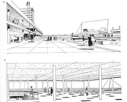 Эскизный проект железнодорожного вокзала