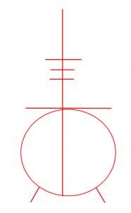 Нарисовать котёл карандашом поэтапно