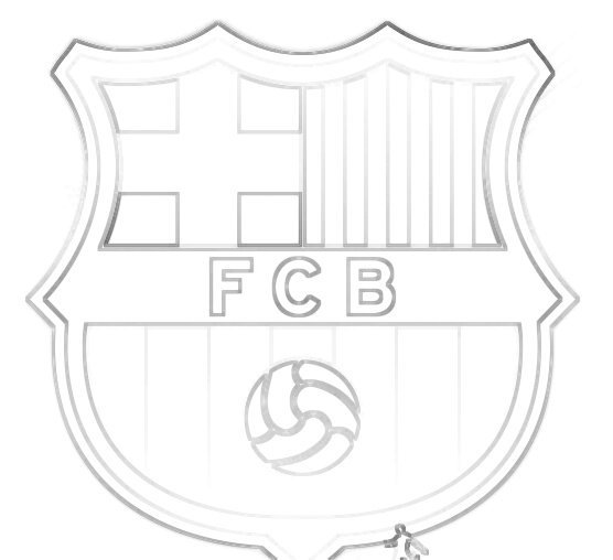 Раскраска ФК Барселона