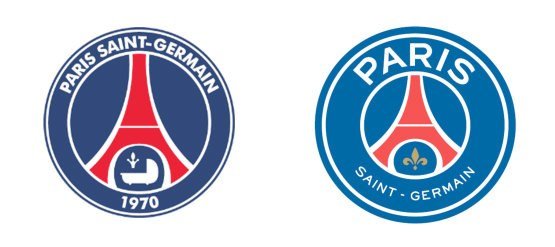 Рисунок футбольного клуба ПСЖ