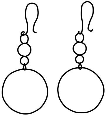 Рисунок поэтапный украшений