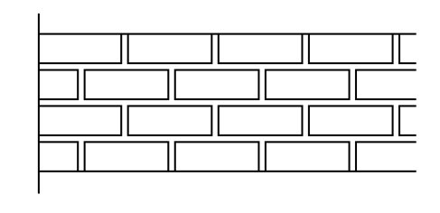 Кирпичная кладка раскраска