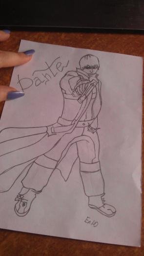 Данте Devil May Cry как нарисовать