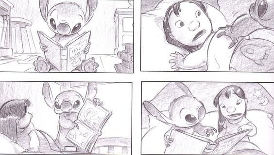 Стич Раскадровка