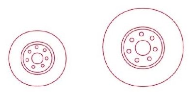 Дорисуйте колеса автомобиля