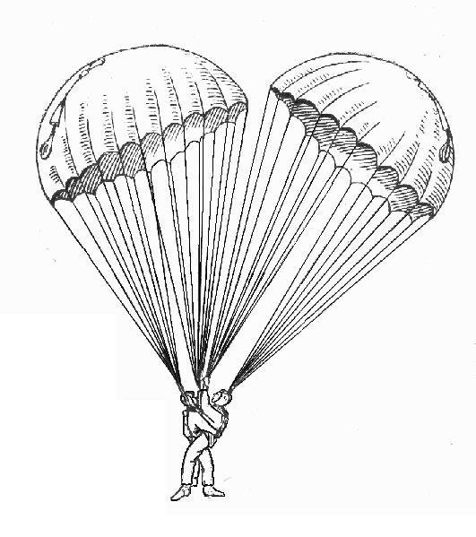 Десантник парашютист раскраска