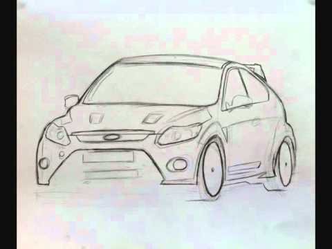 Форд фокус 3 карандашом