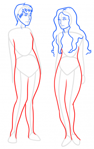 Адам и ева рисунок