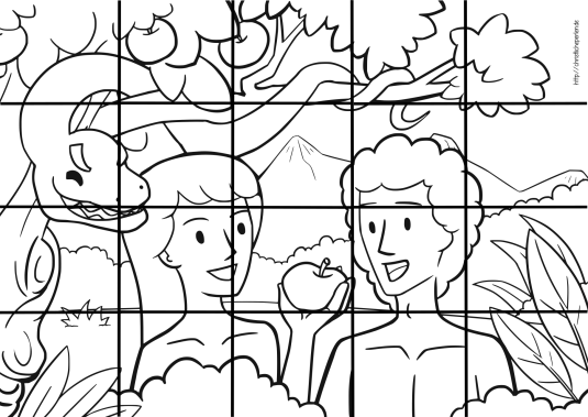 Адам и ева задания для детей