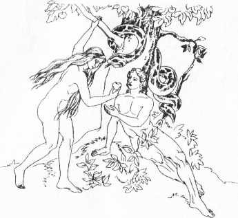 Иллюстрация к мифу о первых людях