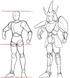 Референс доспехи для рисования