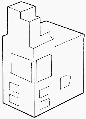 Печь рисунок карандашом