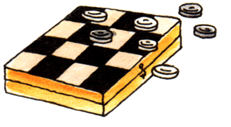 Шашки рисунок