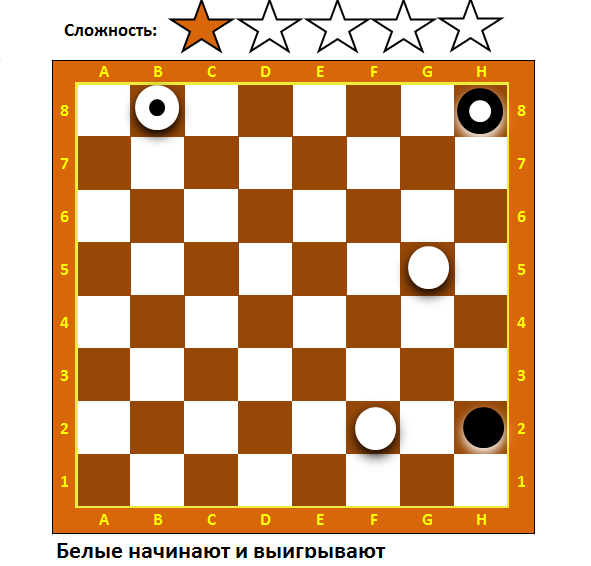 Позиции шашек