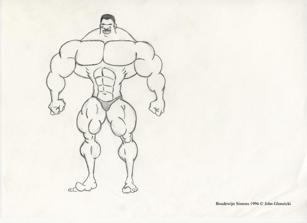 Как нарисовать силача (54 фото)