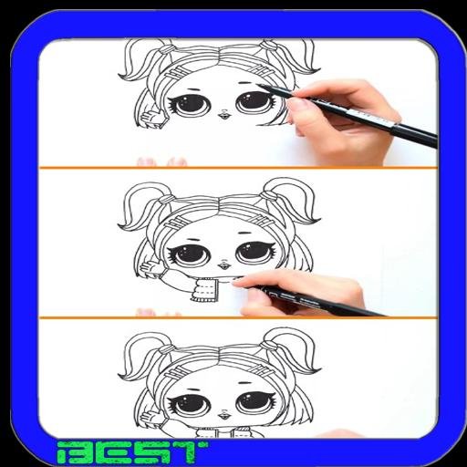 Тут ток рисование кукол