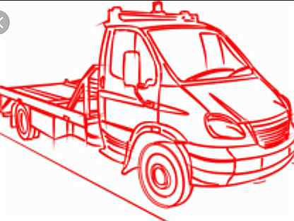 Эвакуатор рисованный