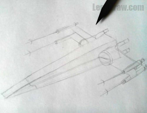 Космические корабли будущего рисунки легкие