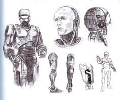 Робокоп раскраска для детей