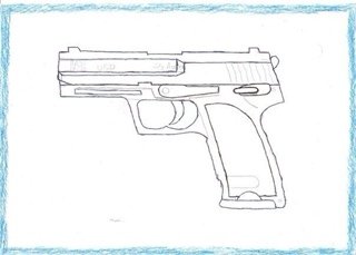 П 2000 пистолет чертеж