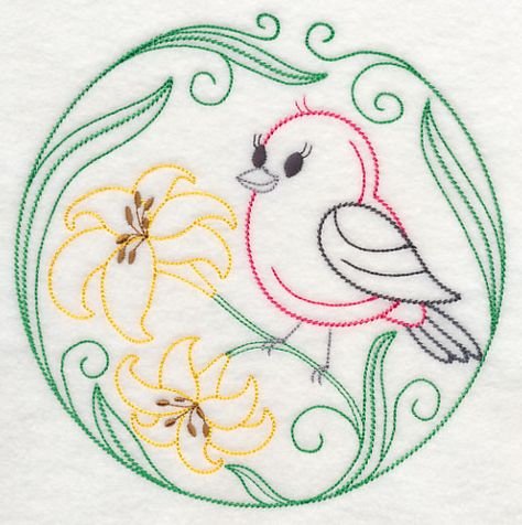 Вышивка гладью для детей