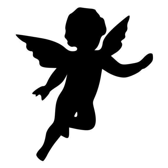 Силуэт ангела