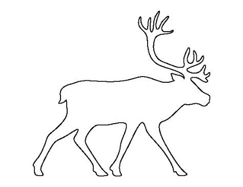 Новогодние украшения на окна олени