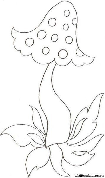 Тюльпан раскраска для детей