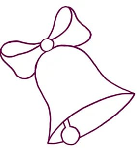 Колокольчик контур