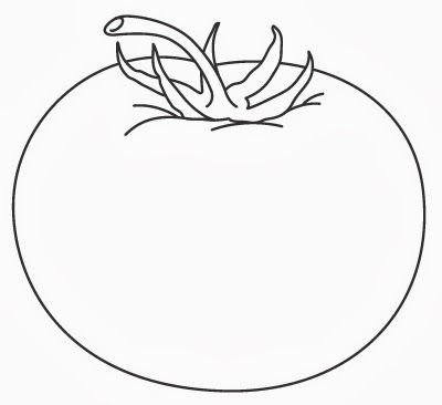 Помидор раскраска