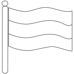 Флаг России раскраска для детей