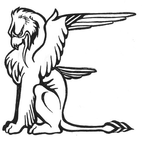 Грифон контур