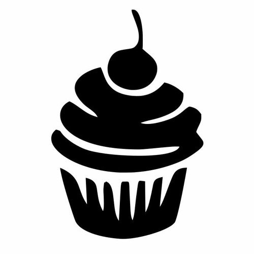 Кекс силуэт