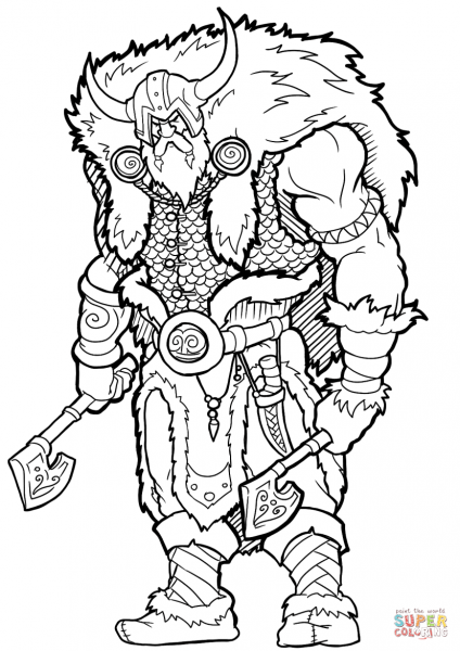 Викинг эскиз