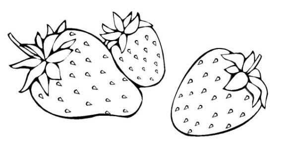 Как нарисовать клубнику