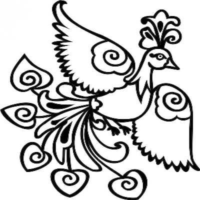 Жар птица рисунок