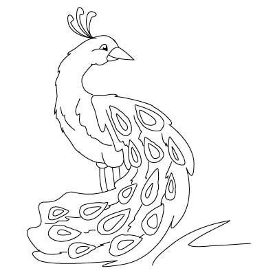 Трафарет "Жар-птица"