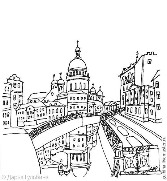 Санкт-Петербург рисунок