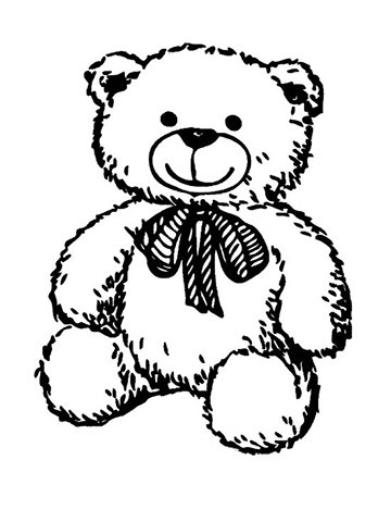 Раскраска "мишки"