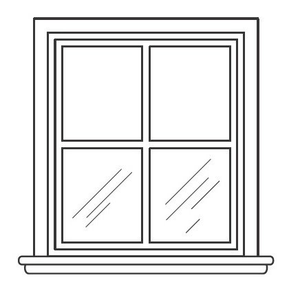 Балкон раскраска