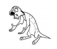 Раскраска Король Лев Тимон и Пумба