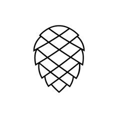 Шишка раскраска