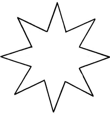 Трафарет Звёздочки