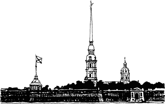 Петропавловская крепость в Санкт-Петербурге